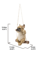 Load image into Gallery viewer, 87704-K - PET PALS - FRENCH BULLDOG ON SWING

