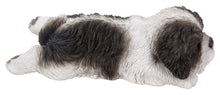 Load image into Gallery viewer, 87710-J - PET PALS - SHIH TZU PUPPY SLEEPING - BLACK/WHITE
