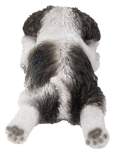 Load image into Gallery viewer, 87710-J - PET PALS - SHIH TZU PUPPY SLEEPING - BLACK/WHITE
