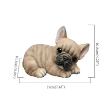 Load image into Gallery viewer, 87710-R - Bulldog Bliss: Polyresin Resting French Bulldog in Rich Brown
