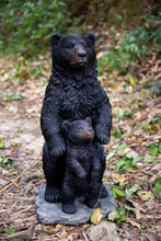 Load image into Gallery viewer, 87714-B - STANDING MOTHER &amp; BABY BLACK BEARS
