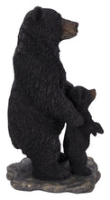 Load image into Gallery viewer, 87714-B - STANDING MOTHER &amp; BABY BLACK BEARS
