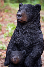 Load image into Gallery viewer, 87714-B - STANDING MOTHER &amp; BABY BLACK BEARS
