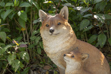 Load image into Gallery viewer, 87719-F - FOX MOTHER &amp; BABY FOX SITTING
