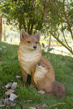 Load image into Gallery viewer, 87719-F - FOX MOTHER &amp; BABY FOX SITTING
