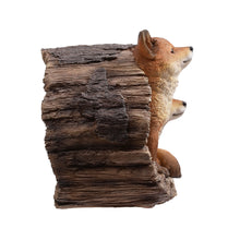 Load image into Gallery viewer, Soreal - Foxes With Stump
