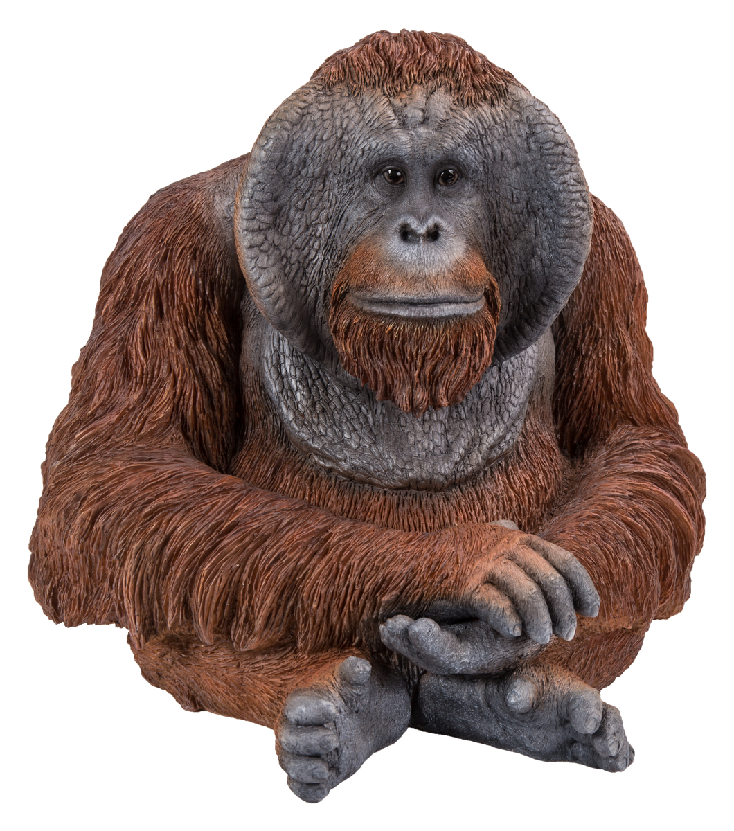 ORANGUTAN SITTING - MID SIZE