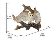 Load image into Gallery viewer, 87727-D - FLYING BARN OWL WALL PLAQUE
