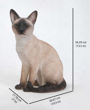 Load image into Gallery viewer, 87757-B - CAT-SIAMESE CAT SITTING
