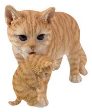 Load image into Gallery viewer, 87757-N - CAT MOM CARRYING KITTEN - ORANGE TABBY
