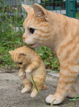 Load image into Gallery viewer, 87757-N - CAT MOM CARRYING KITTEN - ORANGE TABBY
