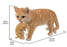 Load image into Gallery viewer, 87757-N - CAT MOM CARRYING KITTEN - ORANGE TABBY
