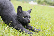 Load image into Gallery viewer, 87757-P - CAT STRETCHING - BLACK
