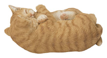 Load image into Gallery viewer, 87757-R - SLEEPING COUPLE CATS - ORANGE
