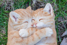 Load image into Gallery viewer, 87757-R - SLEEPING COUPLE CATS - ORANGE
