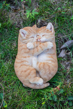 Load image into Gallery viewer, 87757-R - SLEEPING COUPLE CATS - ORANGE
