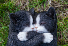 Load image into Gallery viewer, 87757-S - SLEEPING COUPLE CATS - BLACK AND WHITE
