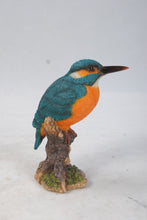 Load image into Gallery viewer, 87758-E - KINGFISHER ON STUMP
