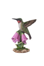 Load image into Gallery viewer, HUMMINGBIRD ON FOXGLOVE
