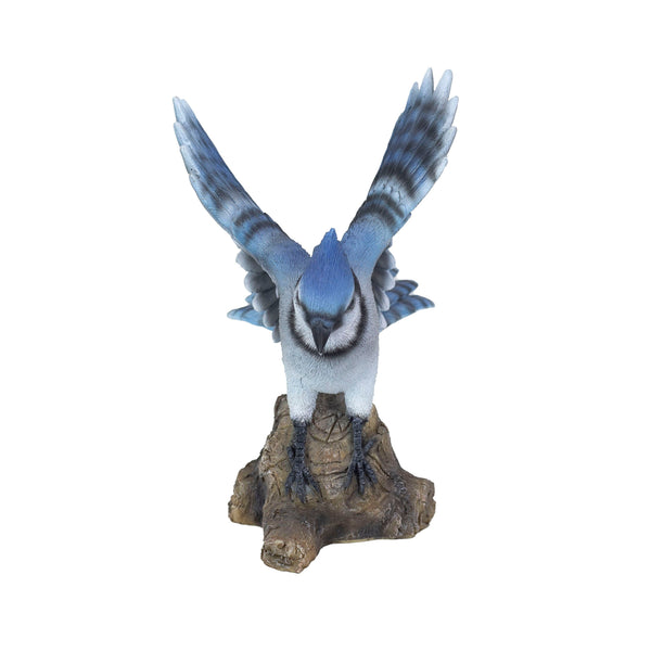 Soreal - Blue Jay Standing  Stump