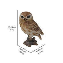 Load image into Gallery viewer, 87767-A - BROWN OWL ON STUMP - SMALL
