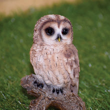 Load image into Gallery viewer, 87767-D - TAWNY OWL ON STUMP - SMALL
