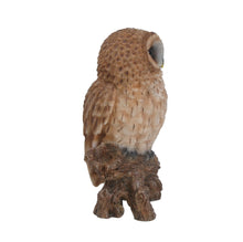 Load image into Gallery viewer, 87767-D - TAWNY OWL ON STUMP - SMALL
