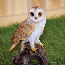 Load image into Gallery viewer, 87767-E - BARN OWL ON STUMP - SMALL
