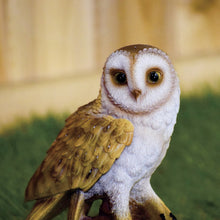 Load image into Gallery viewer, 87767-E - BARN OWL ON STUMP - SMALL
