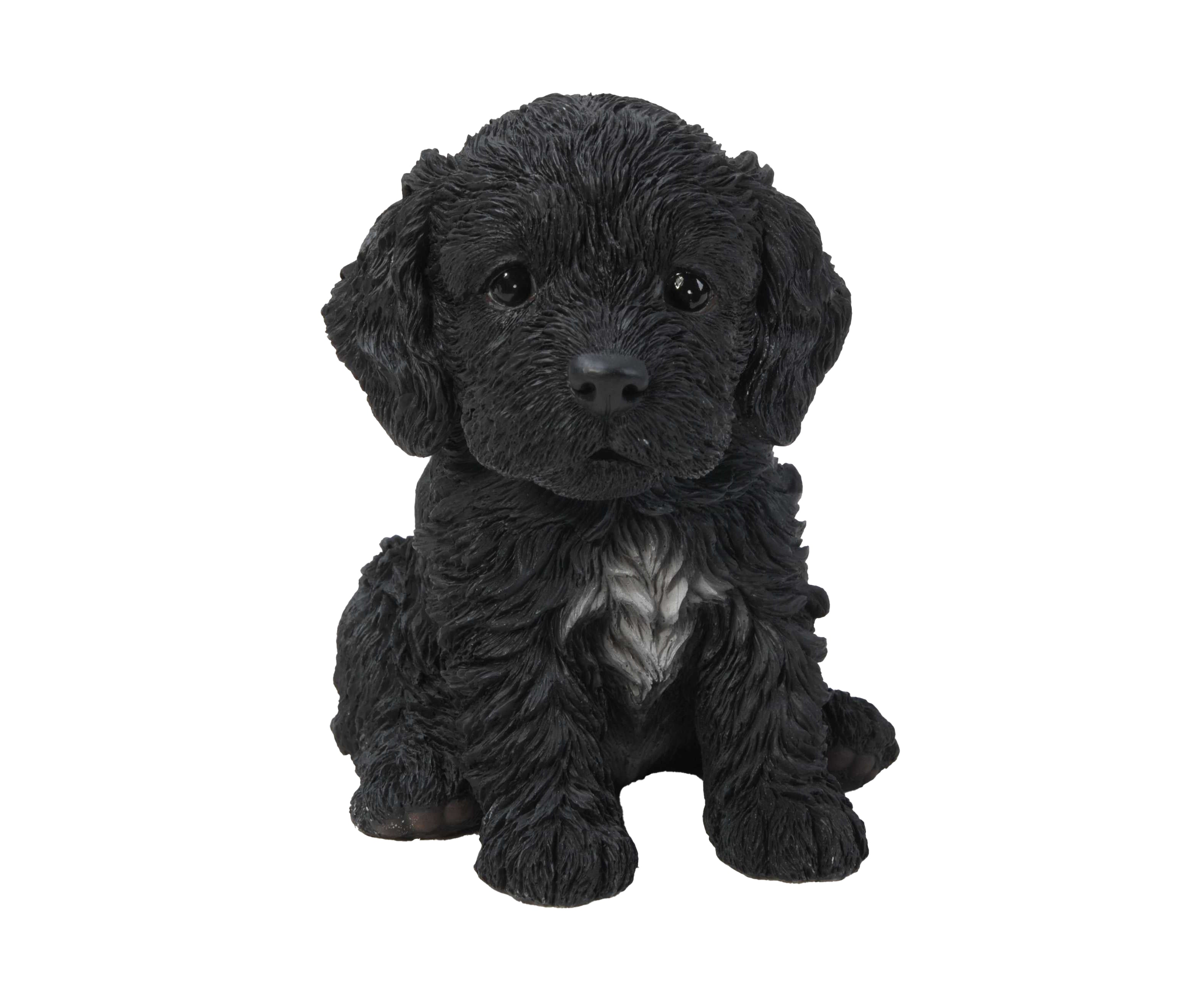 Black Cockapoo Statue Cockapoo Puppy Statue – Hi-Line Wholesale CA