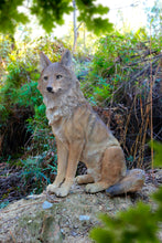 Load image into Gallery viewer, 87789-B - SITTING COYOTE STATUE (HI-LINE EXCLUSIVE)
