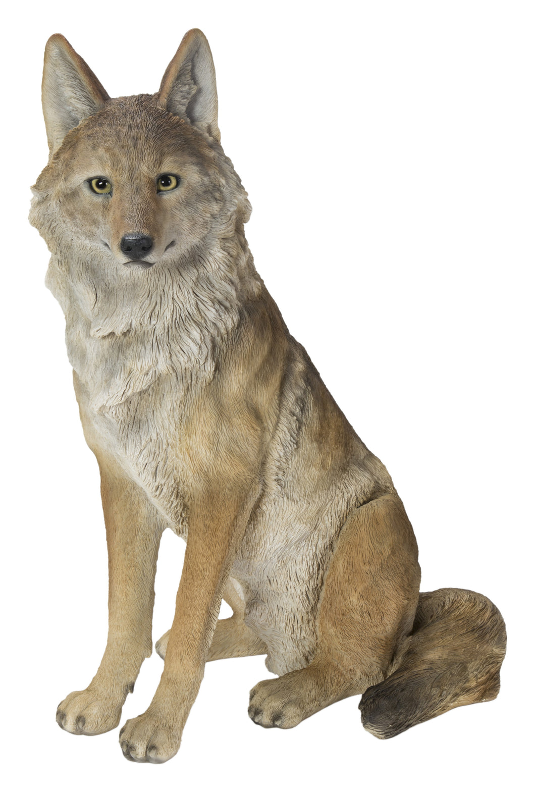 87789-B - SITTING COYOTE STATUE (HI-LINE EXCLUSIVE)