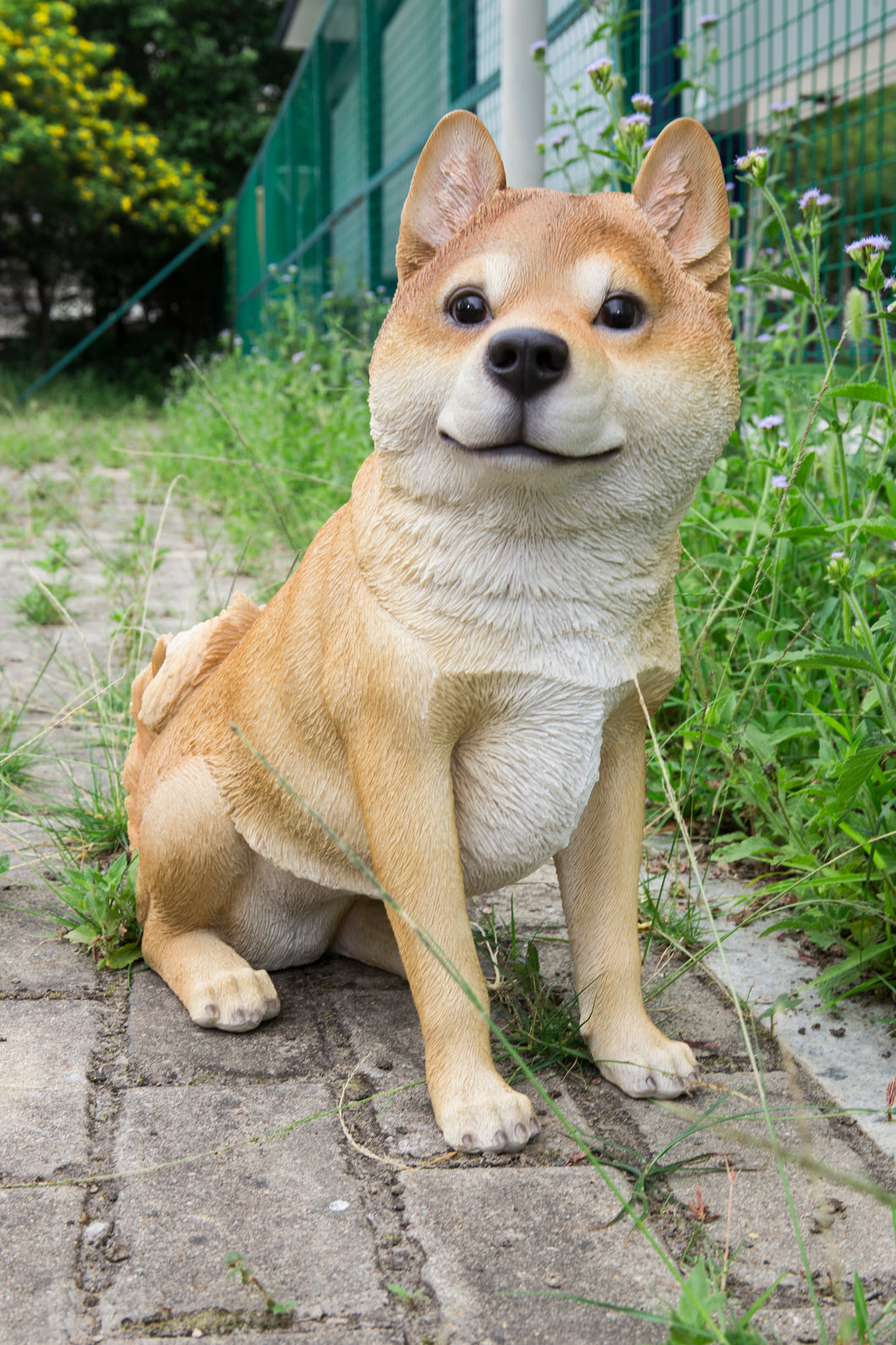 87790-B - DOG-SHIBA INU SITTING