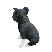 Load image into Gallery viewer, 87791-B - Chic Boston Charmer: Polyresin Figurine in Black and White
