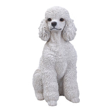 Load image into Gallery viewer, 87804 - DOG-POODLE SITTING - WHITE
