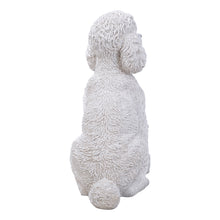 Load image into Gallery viewer, 87804 - DOG-POODLE SITTING - WHITE
