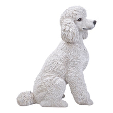 Load image into Gallery viewer, 87804 - DOG-POODLE SITTING - WHITE
