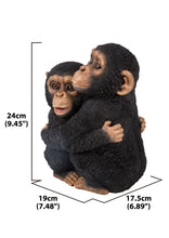 Load image into Gallery viewer, 87805-B - CHIMPANZEES HUGGING
