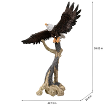 Load image into Gallery viewer, Soaring Eagle Statue
