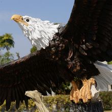 Load image into Gallery viewer, Majestic Eagle Perched Statue

