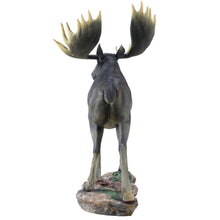 Load image into Gallery viewer, Tall Majestic Moose Statue
