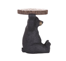 Load image into Gallery viewer, 87875-F - BLACK BEAR SITTING PLANT STAND 20 INCH H
