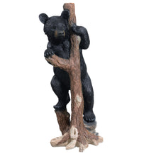 Load image into Gallery viewer, Climbing Black Bear Cub Statue
