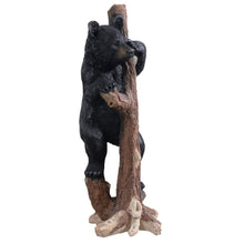 Load image into Gallery viewer, Climbing Black Bear Cub Statue
