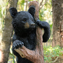 Load image into Gallery viewer, Climbing Black Bear Cub Statue
