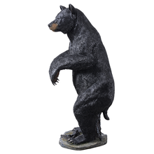 Load image into Gallery viewer, Standing Tall Black Bear Statue
