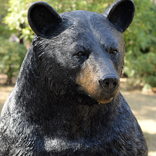 Load image into Gallery viewer, Standing Tall Black Bear Statue
