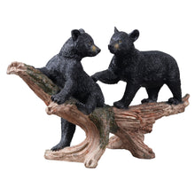 Load image into Gallery viewer, Black Bear Cubs Statue
