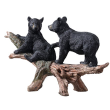 Load image into Gallery viewer, Black Bear Cubs Statue
