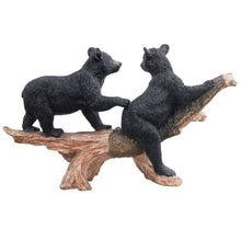 Load image into Gallery viewer, Black Bear Cubs Statue

